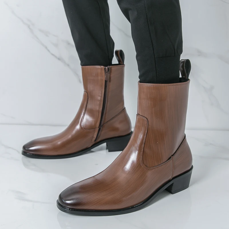 Men'S Shoes Hoka Sale - Klasyczne wygodne botki Botas Modne męskie