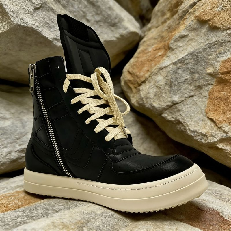 Men'S Shoes Hey Dude - Botki damskie w stylu streetwear, skóra